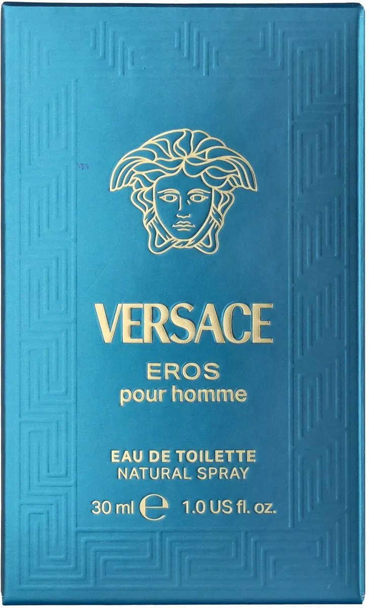 Versace Eros Herenparfum - Eau de Toilette met houtig, oriëntaals karakter - 30 ml
