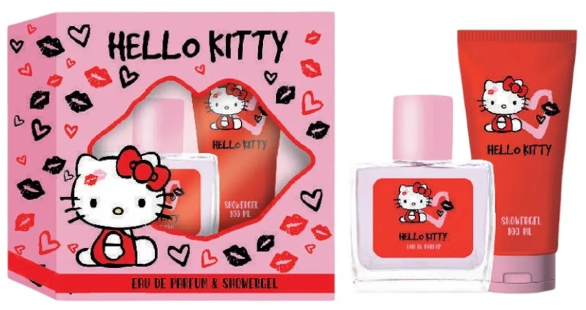 Hello Kitty Kisses Douchegel & Parfum Set