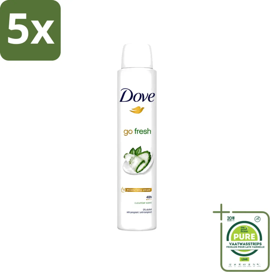 5 x Dove Go Fresh
