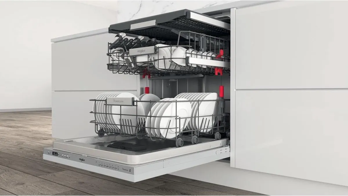 Whirlpool W0I D741A S Inbouwvaatwasser 14 Couverts