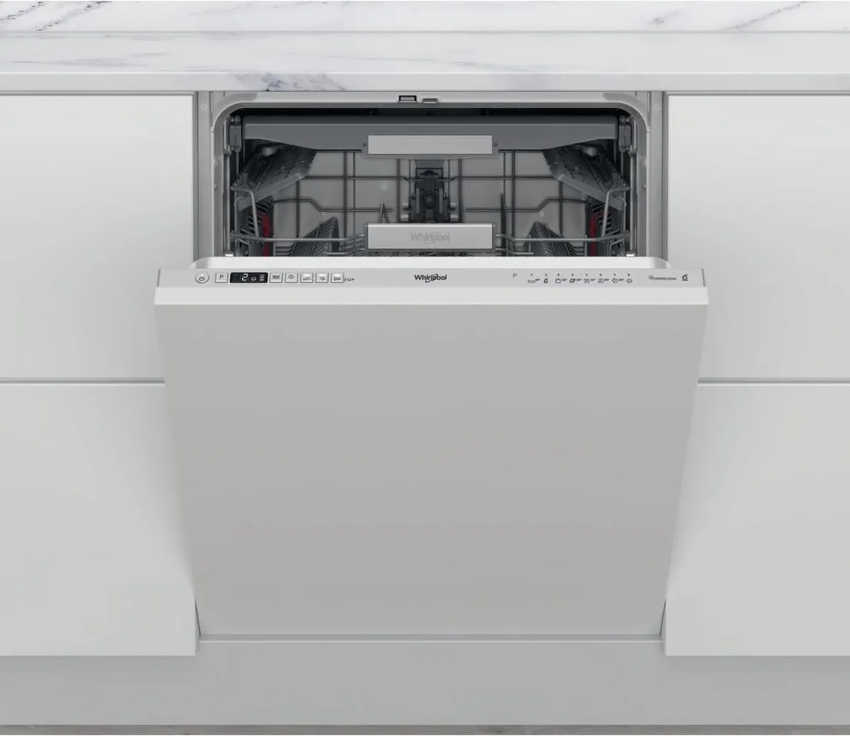 Whirlpool W0I D741A S Inbouwvaatwasser 14 Couverts