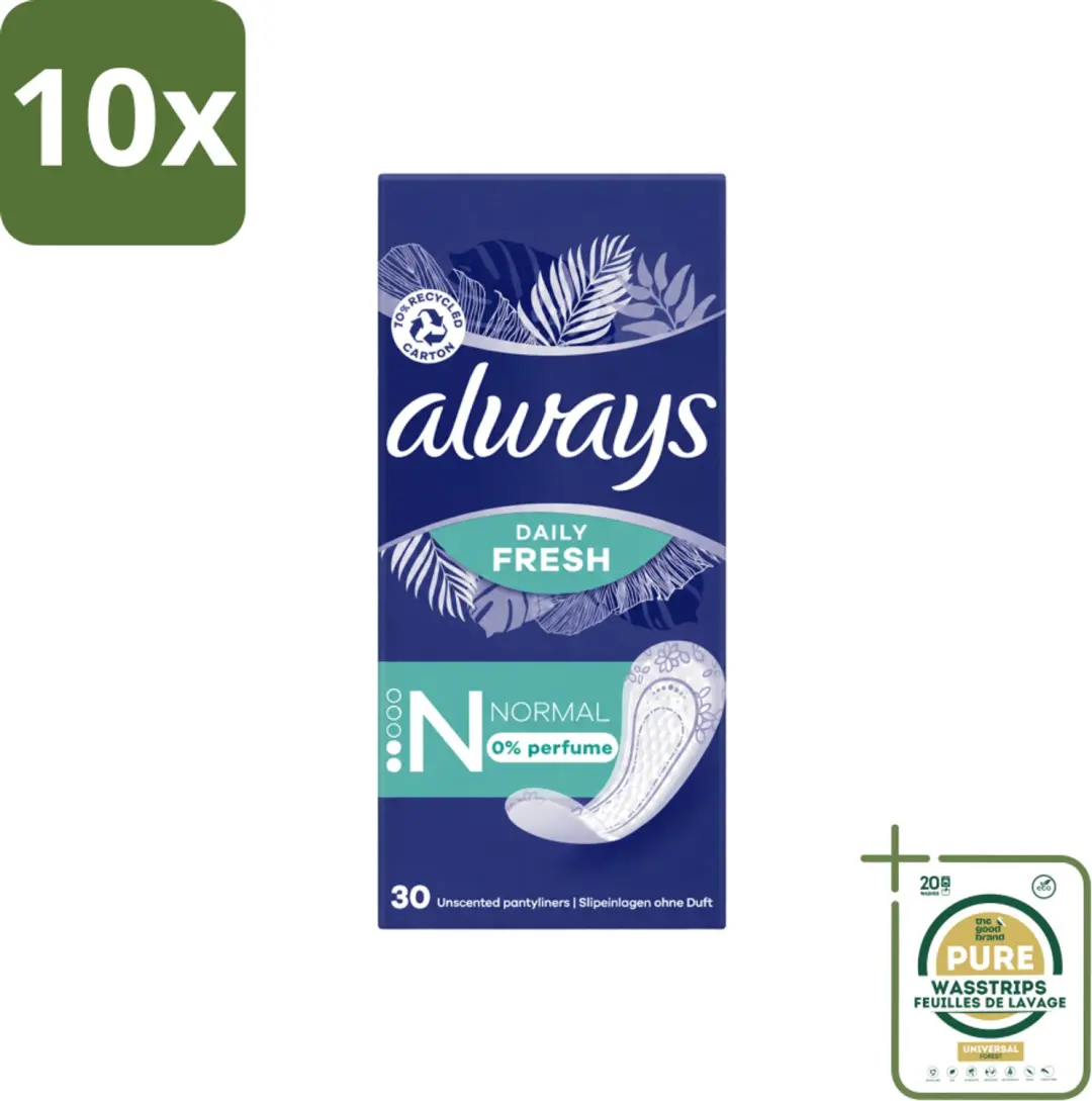 10 x Always Daily Fresh