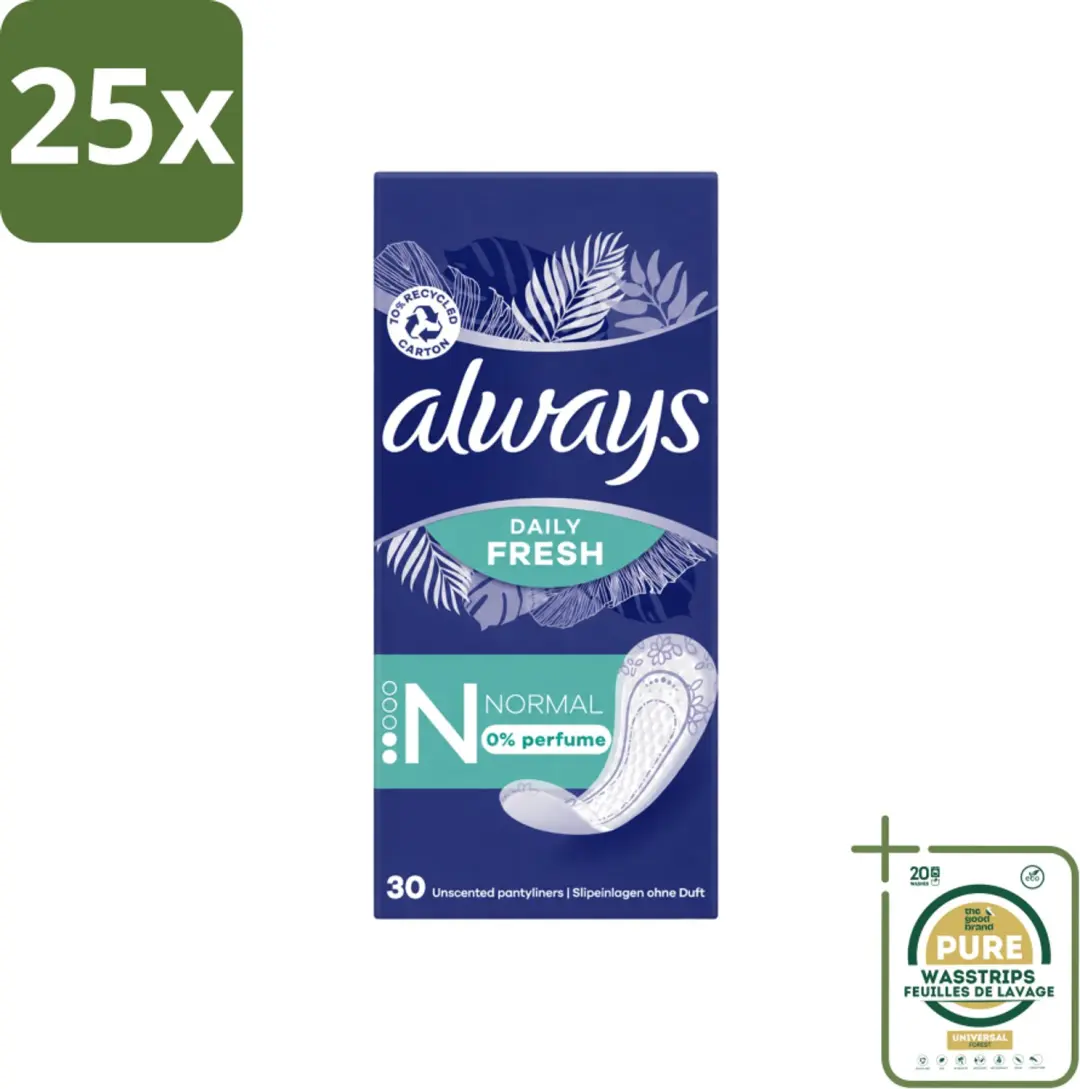 25 x Always Daily Fresh