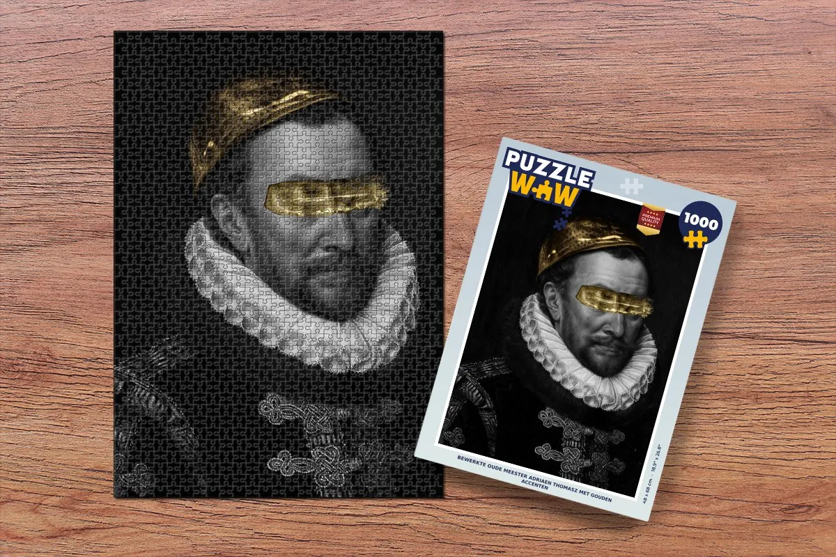 PuzzleWow Willem van Oranje Legpuzzel 1000 Stuks - Multicolor