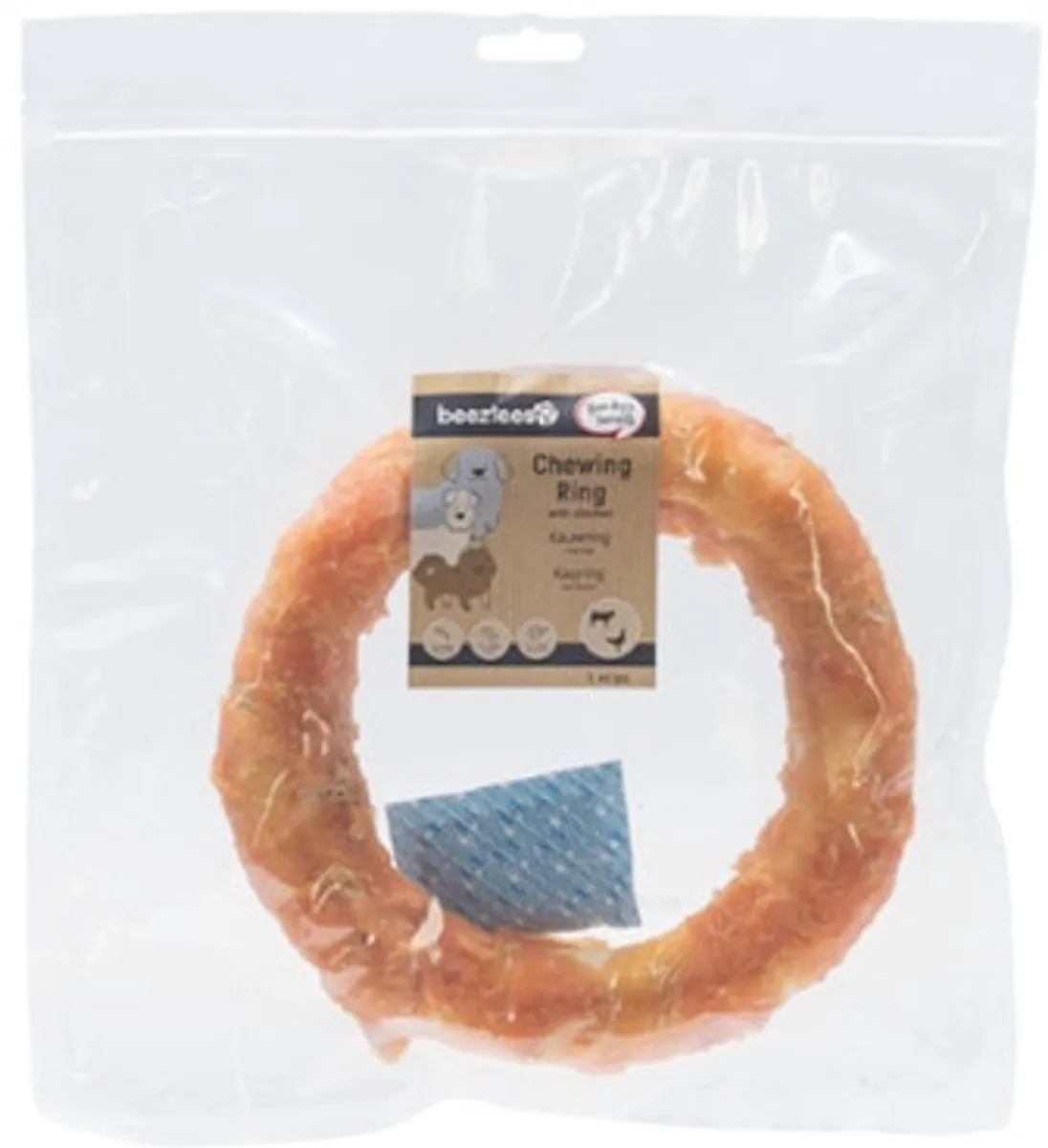 Beeztees Culinair Kauwring Kip 19cm