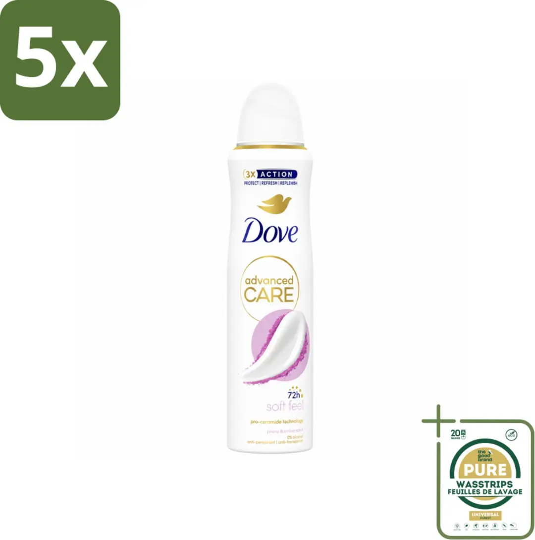 5 x Dove Deodorant Spray
