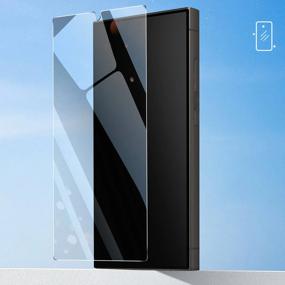 Samsung Galaxy S24 Ultra Geharde Glasfolie - Transparant