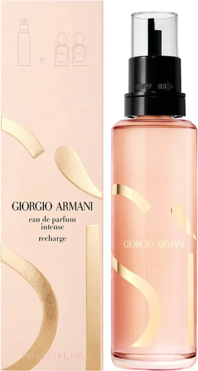 Armani Si Intense Refillable - Eau de parfum voor vrouwen - 100ml