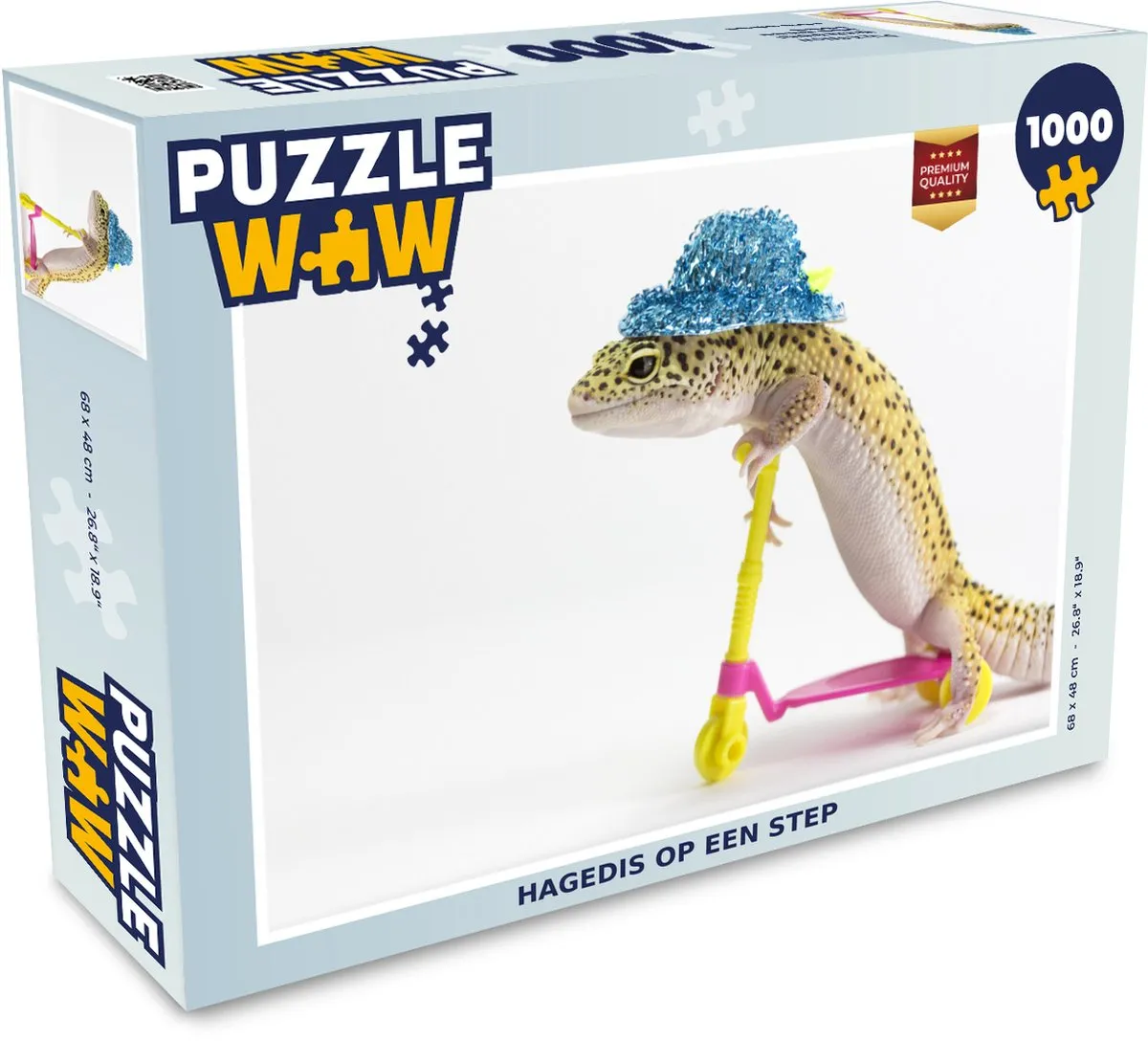 PuzzleWow Step Legpuzzel 1000 Stuks
