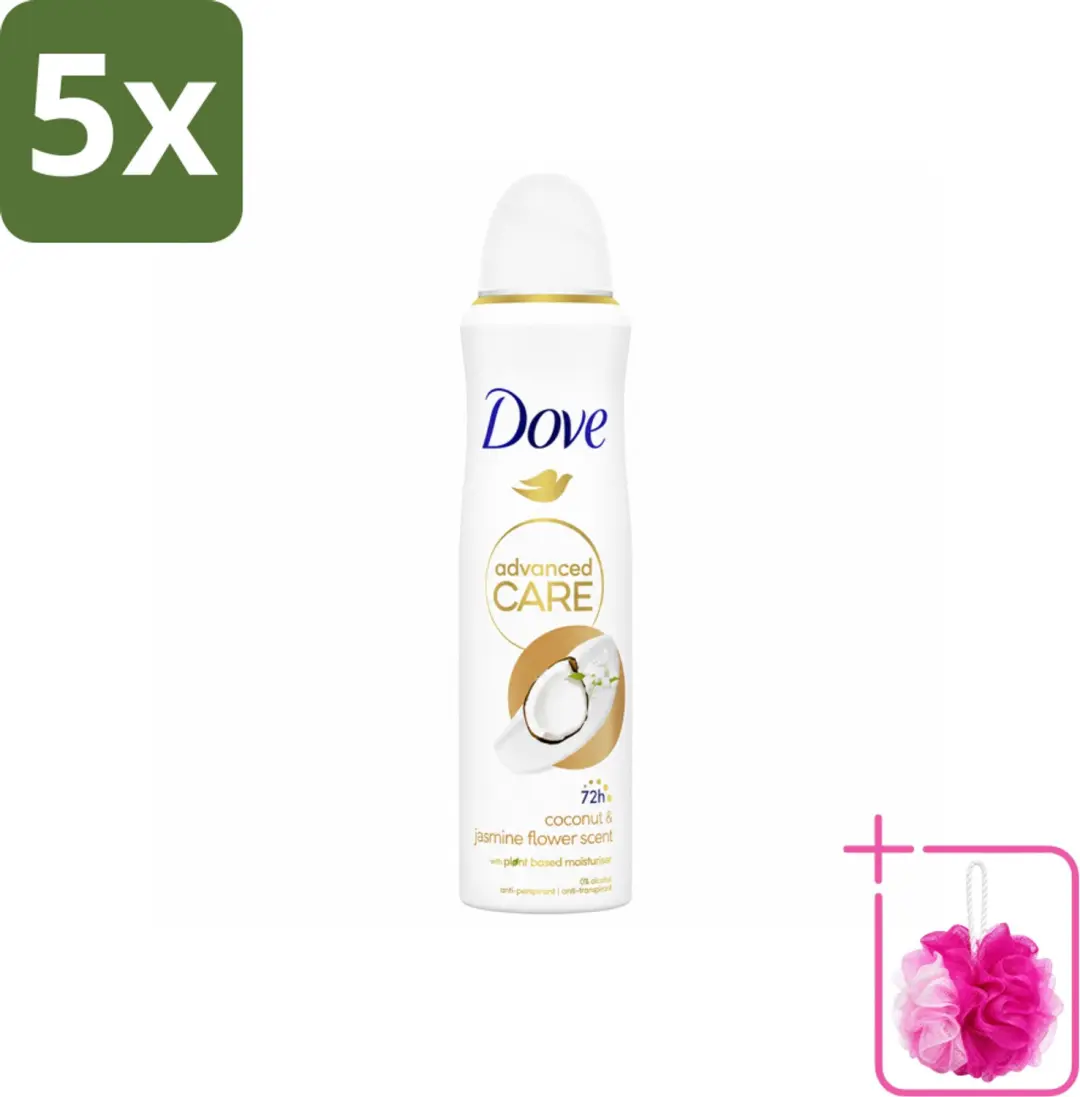5 x Dove Deodorant Spray