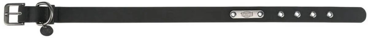 Trixie Halsband CityStyle PVC - 25-32x2cm - Zwart - afbeelding 5 van 6