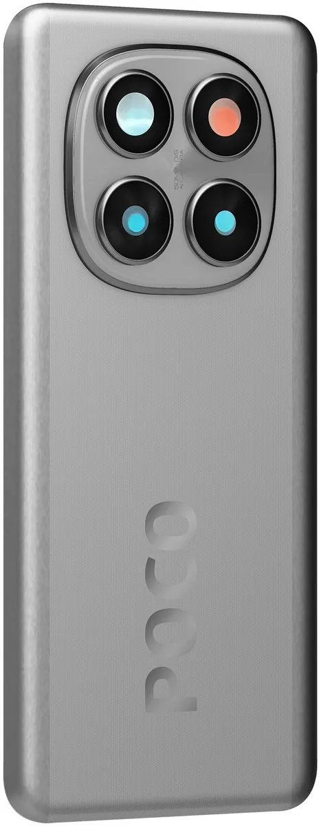 Xiaomi Poco X7 Batterijdeksel - Achterkant - Zilver