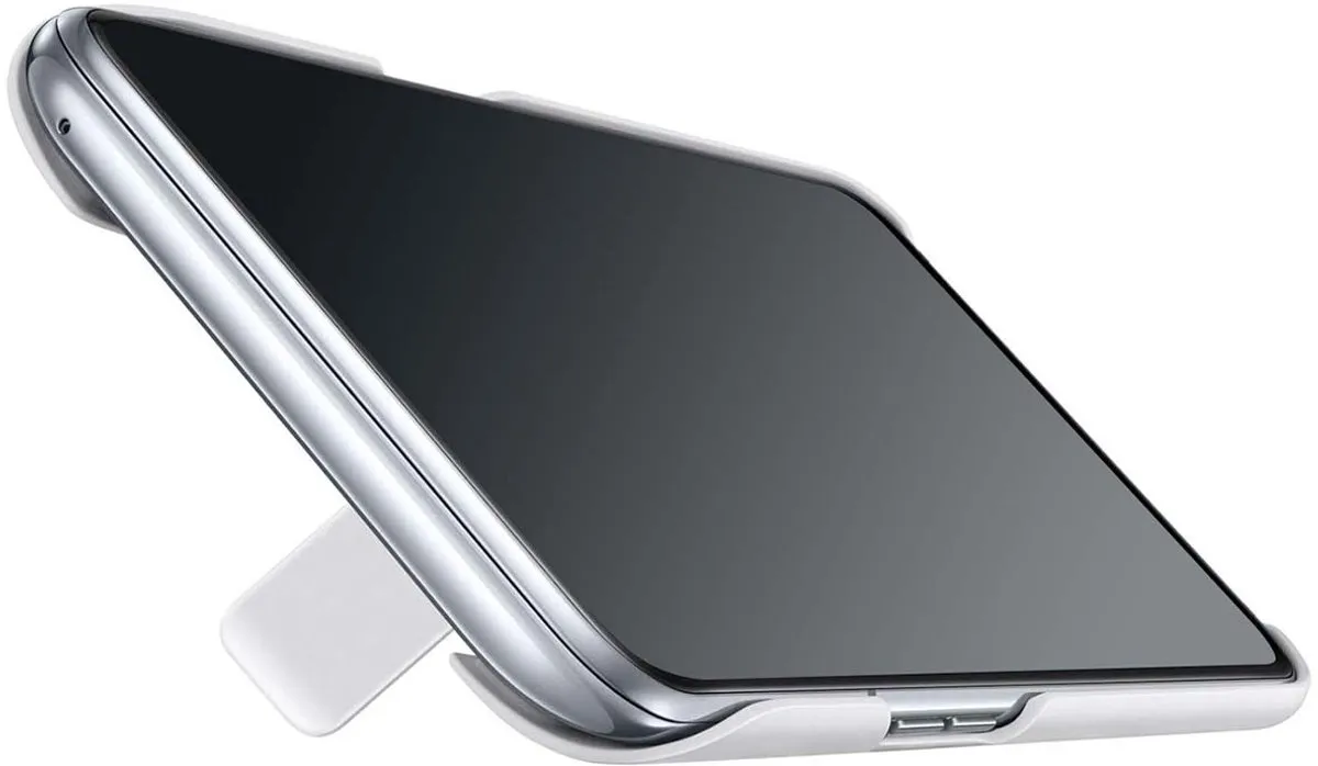 Samsung Standing Cover A80 Wit - 8801643967284