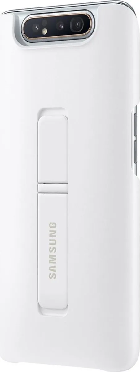 Samsung Standing Cover A80 Wit - 8801643967284