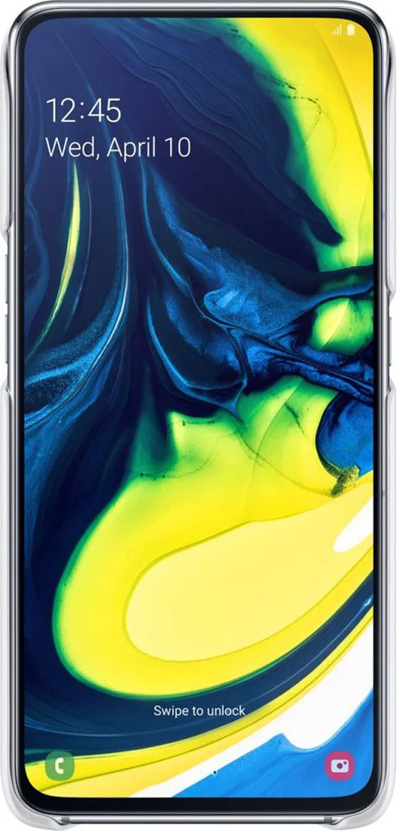 Samsung Standing Cover A80 Wit - 8801643967284 - afbeelding 6 van 6