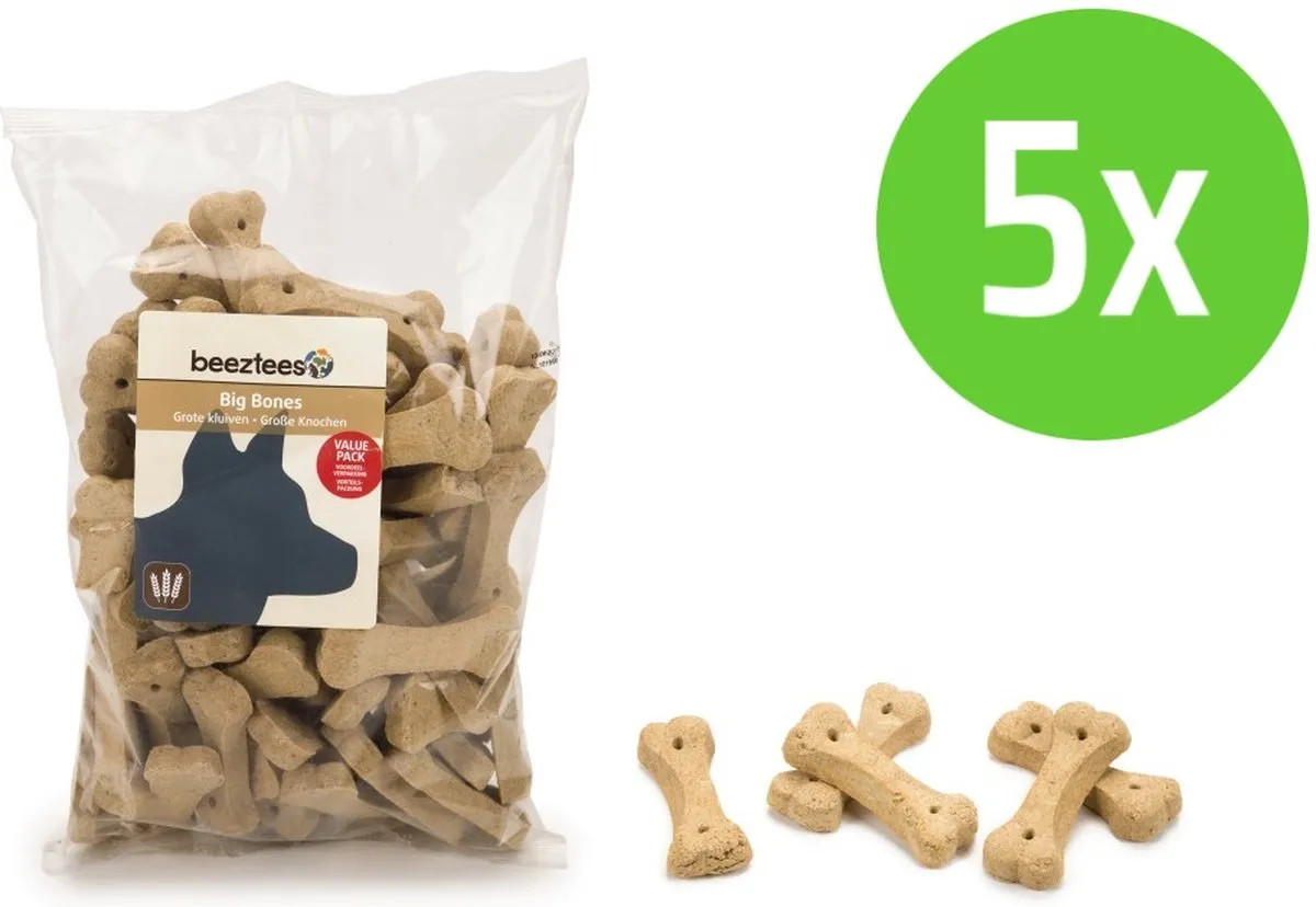 Beeztees Grote Kluif Naturel 1000g