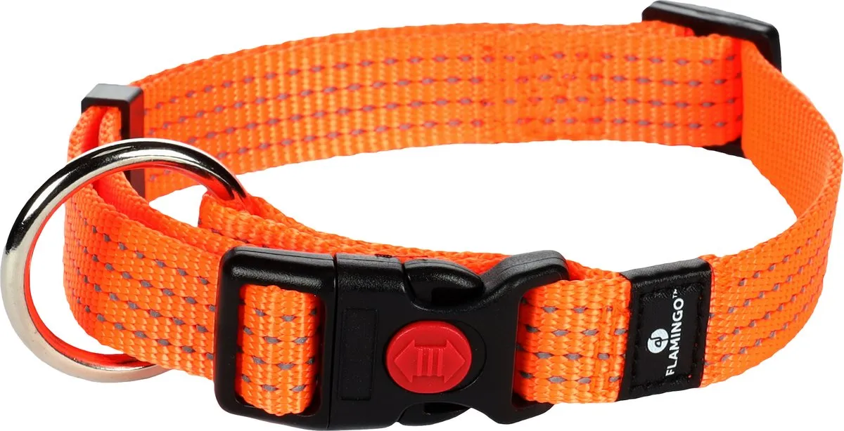 Flamingo Hondenhalsband Asp 40-55cm