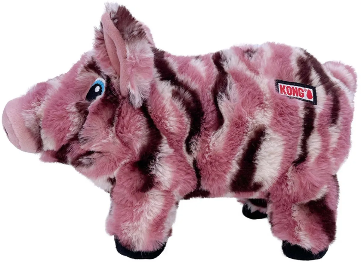 KONG Low Stuff Stripes Pig
