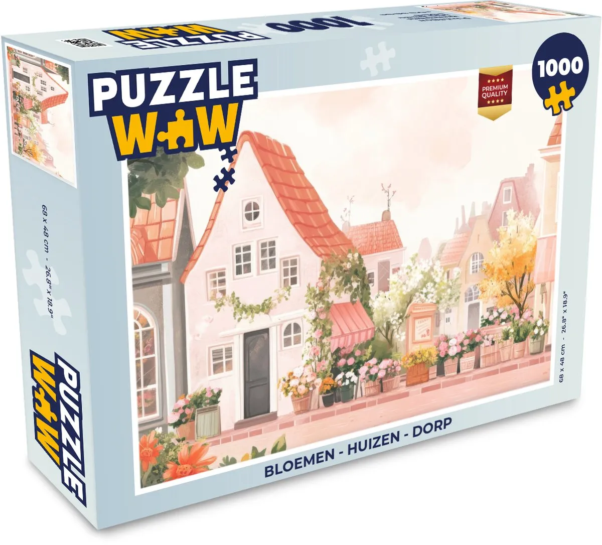 PuzzleWow Legpuzzel 1000 Stuks