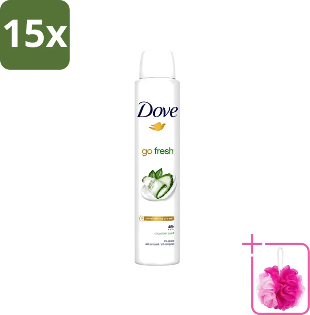 15 x Dove Go Fresh
