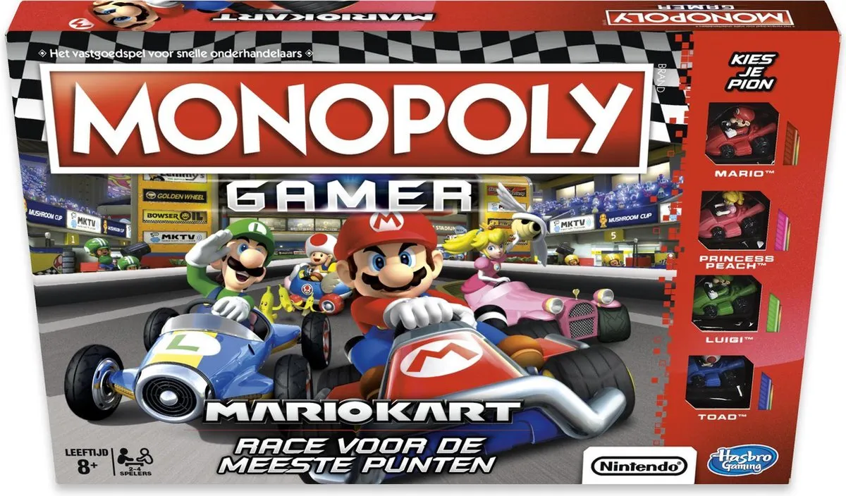 Monopoly Gamer Mario Kart Bordspel