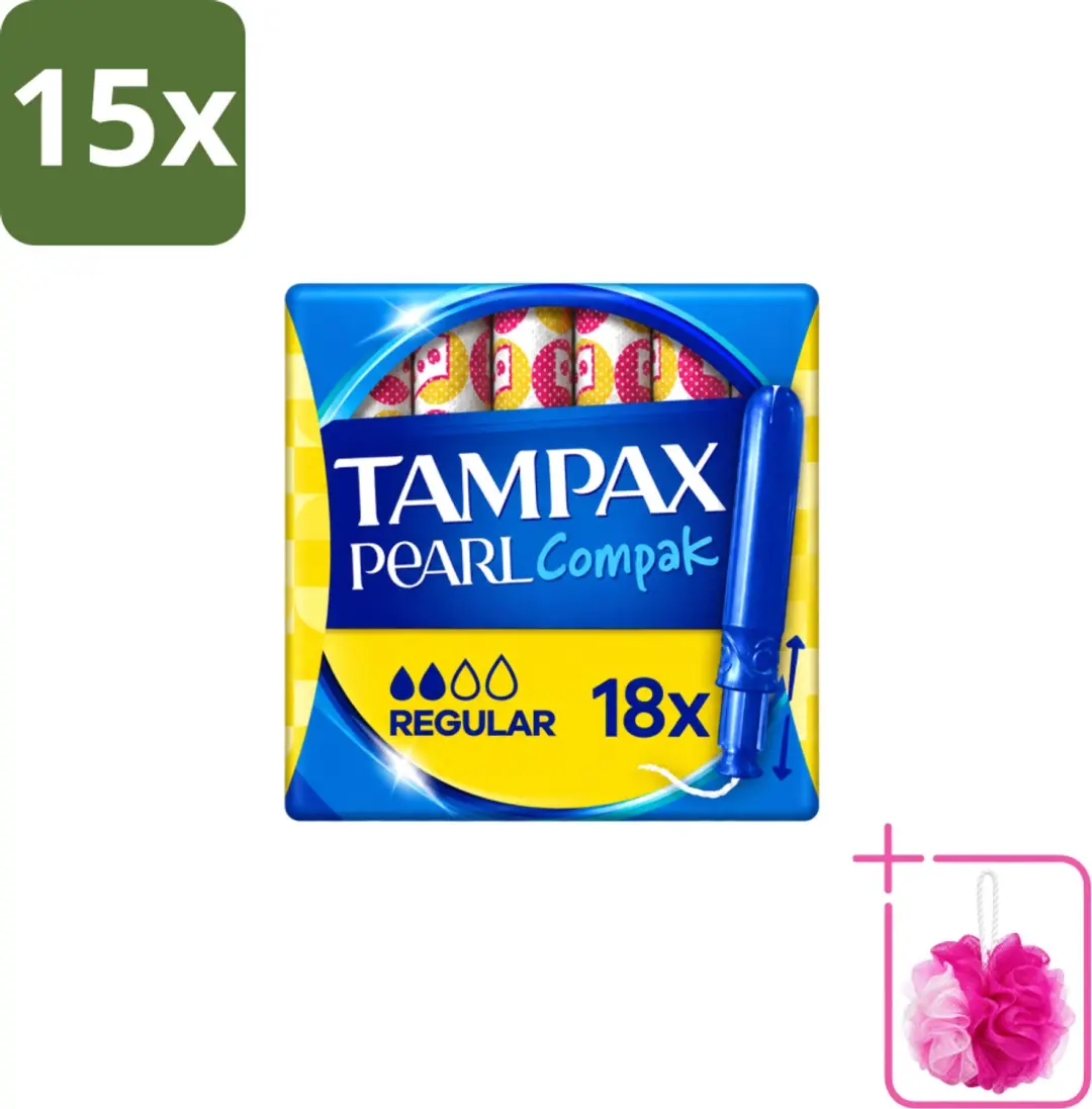 15 x Tampax Pearl Compak