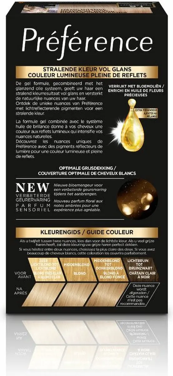 L'Oréal Paris Preference 8.1 Copenhague Haarkleuring - 3 Stuks - afbeelding 2 van 6