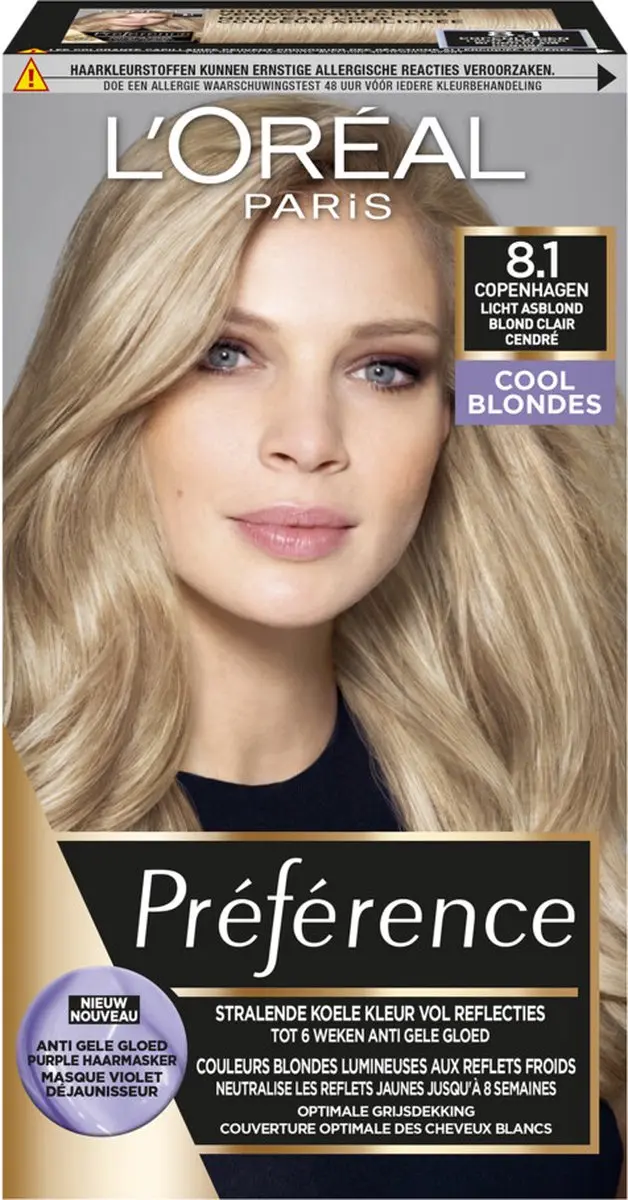 L'Oréal Paris Preference 8.1 Copenhague Haarkleuring