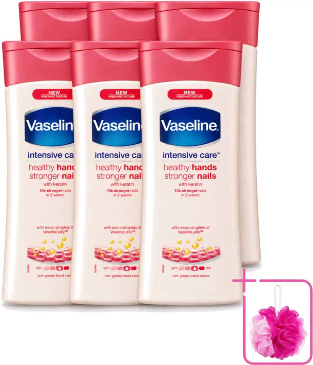 6 x Vaseline