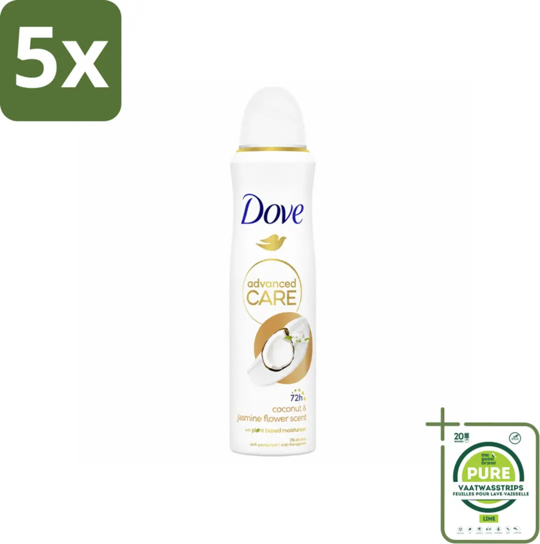 5 x Dove Deodorant Spray