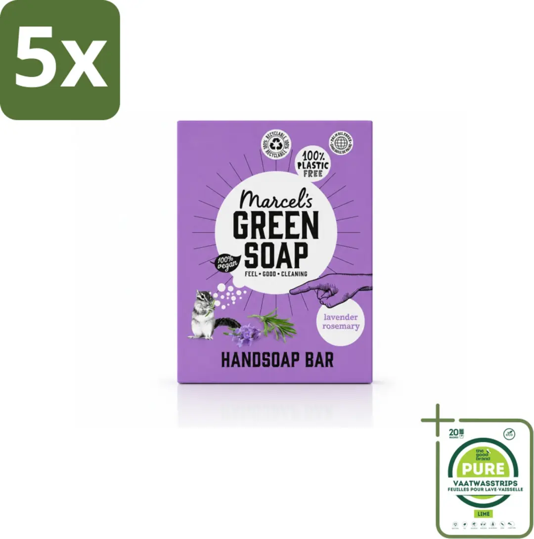 5 x Marcel's Green Soap