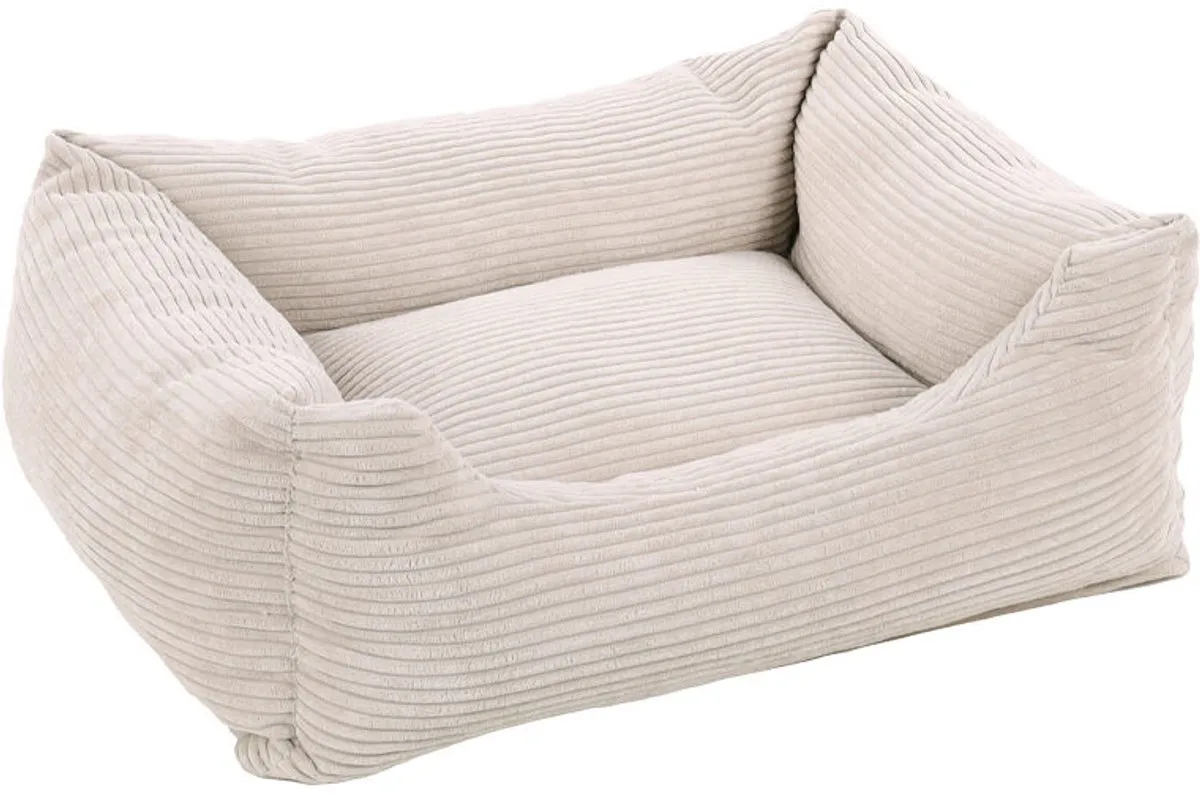 Flamingo Velluto Hondenmand Beige - 65x50x20cm