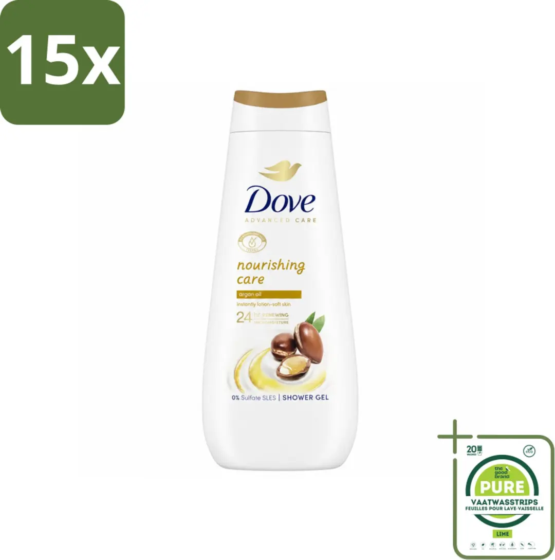 15 x Dove Douchecrème