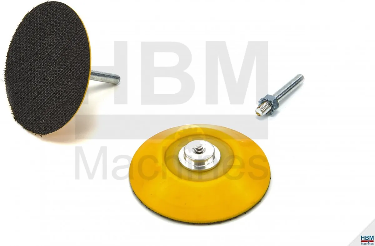 HBM 50mm Steunschijf 6mm Velcro