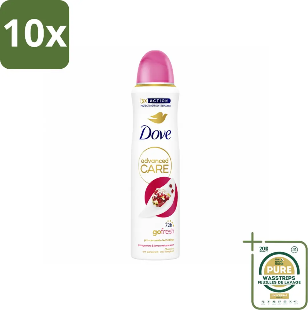 10 x Dove Deodorant Spray