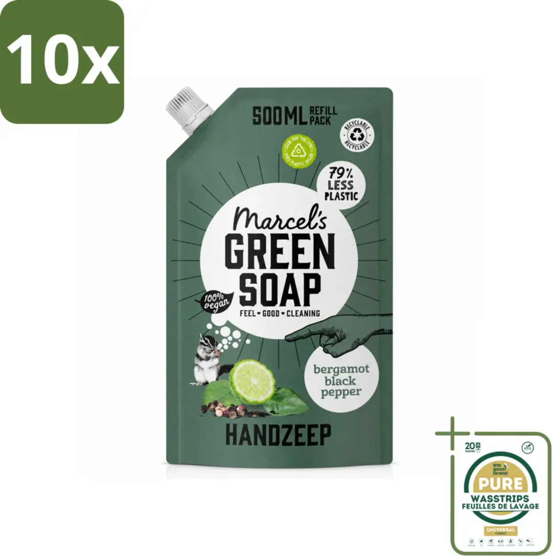 10 x Marcel's Green Soap