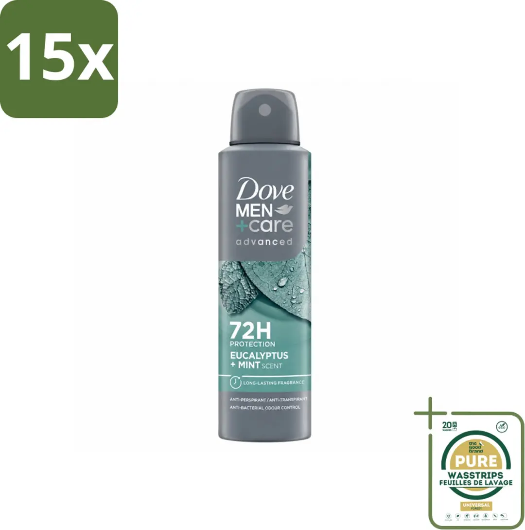 15 x Dove Men+Care Deodorant Spray