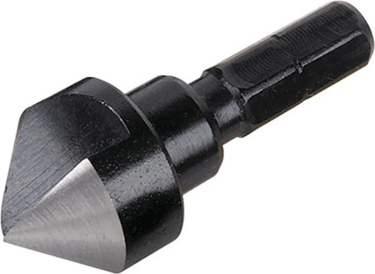 Wolfcraft Verzinkboor Set 3-delig Ø12-19mm - Zeskantschacht