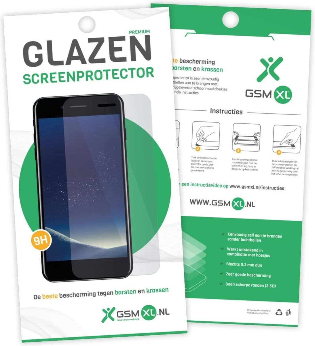 OPPO A5 (2020) Tempered Glass Screenprotector - 1 Stuks