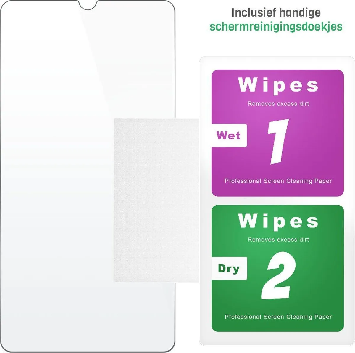 OPPO A5 (2020) Tempered Glass Screenprotector - 1 Stuks