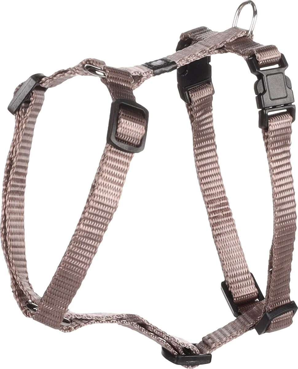 Flamingo Ziggi H-harnas XS 25-40cm Taupe