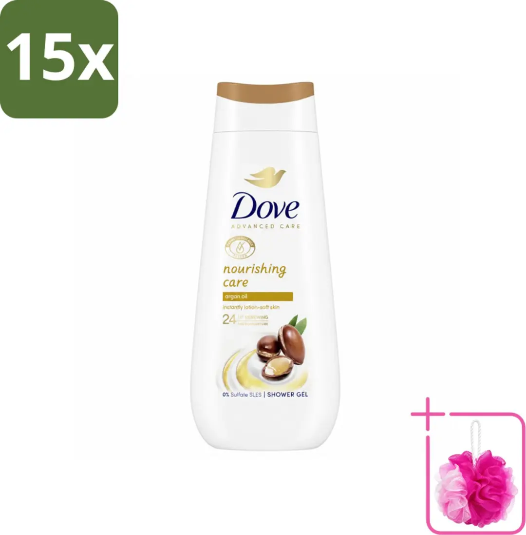 15 x Dove Douchecrème