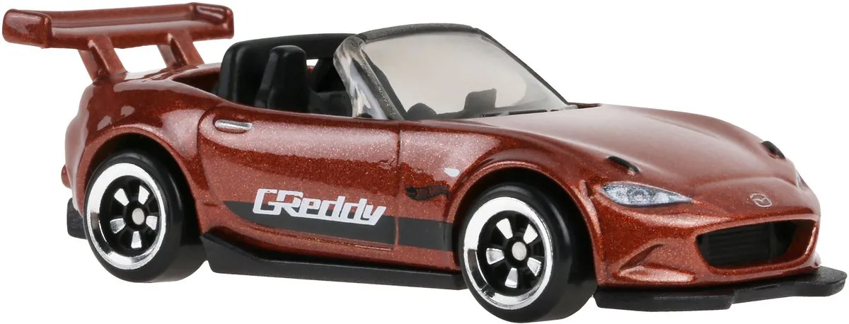 Hot Wheels 1/64 Mazda MX-5 Miata JKX56 - Rood