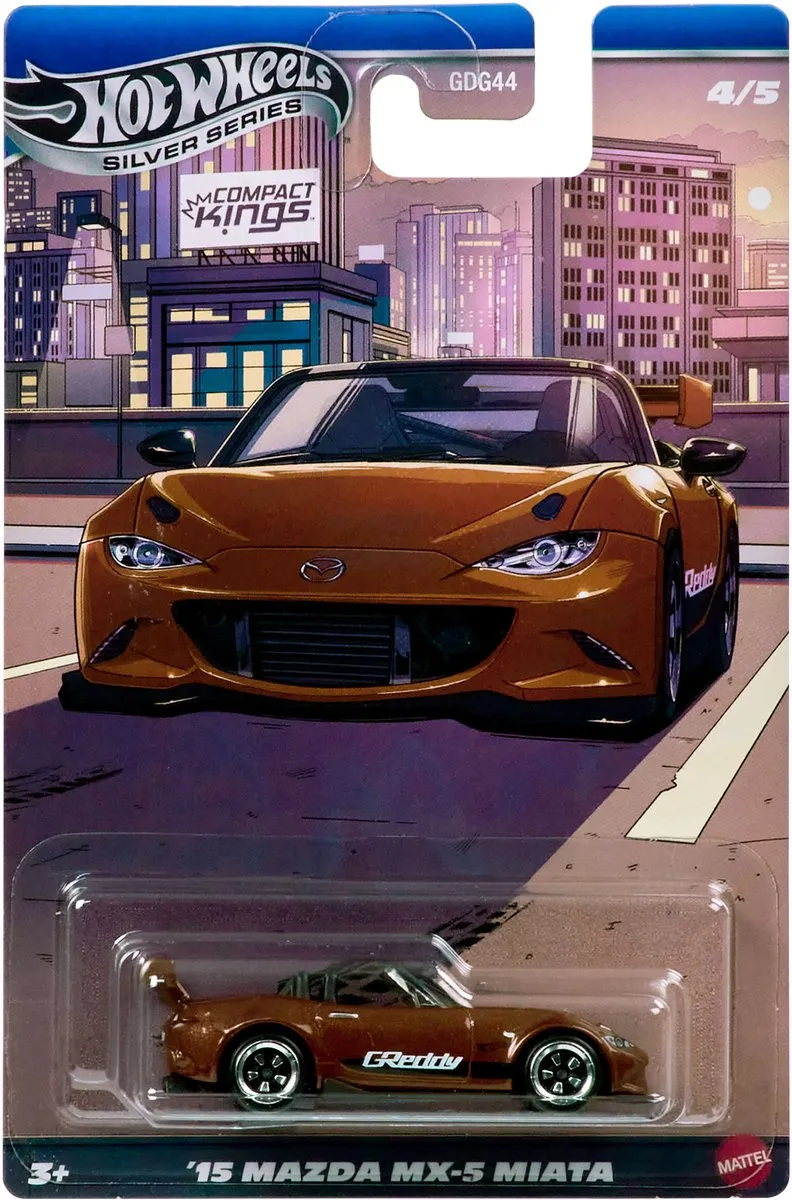 Hot Wheels 1/64 Mazda MX-5 Miata JKX56 - Rood