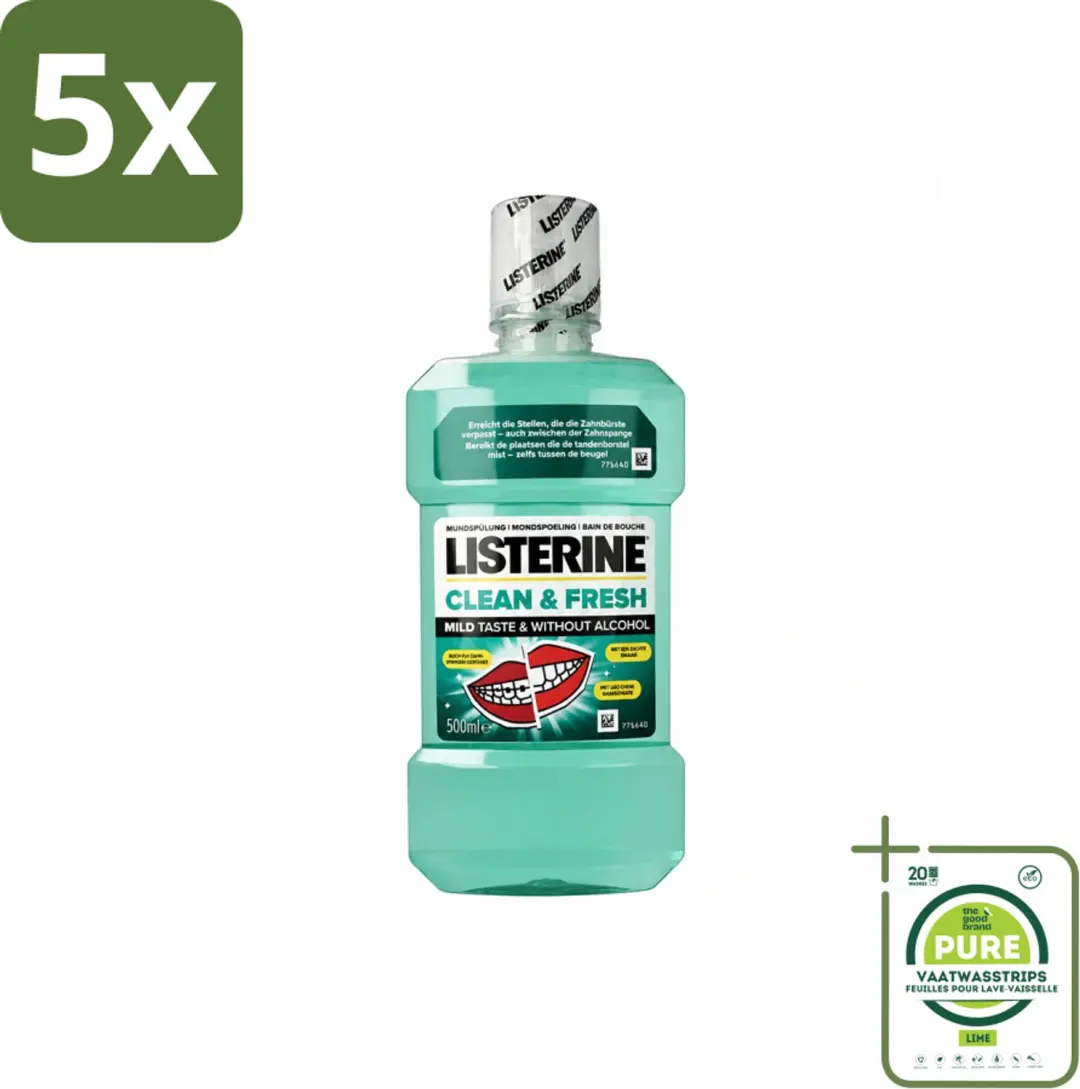5 x Listerine