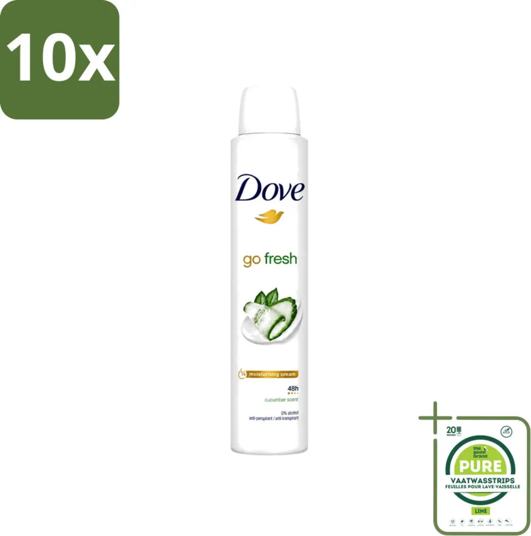 10 x Dove Go Fresh