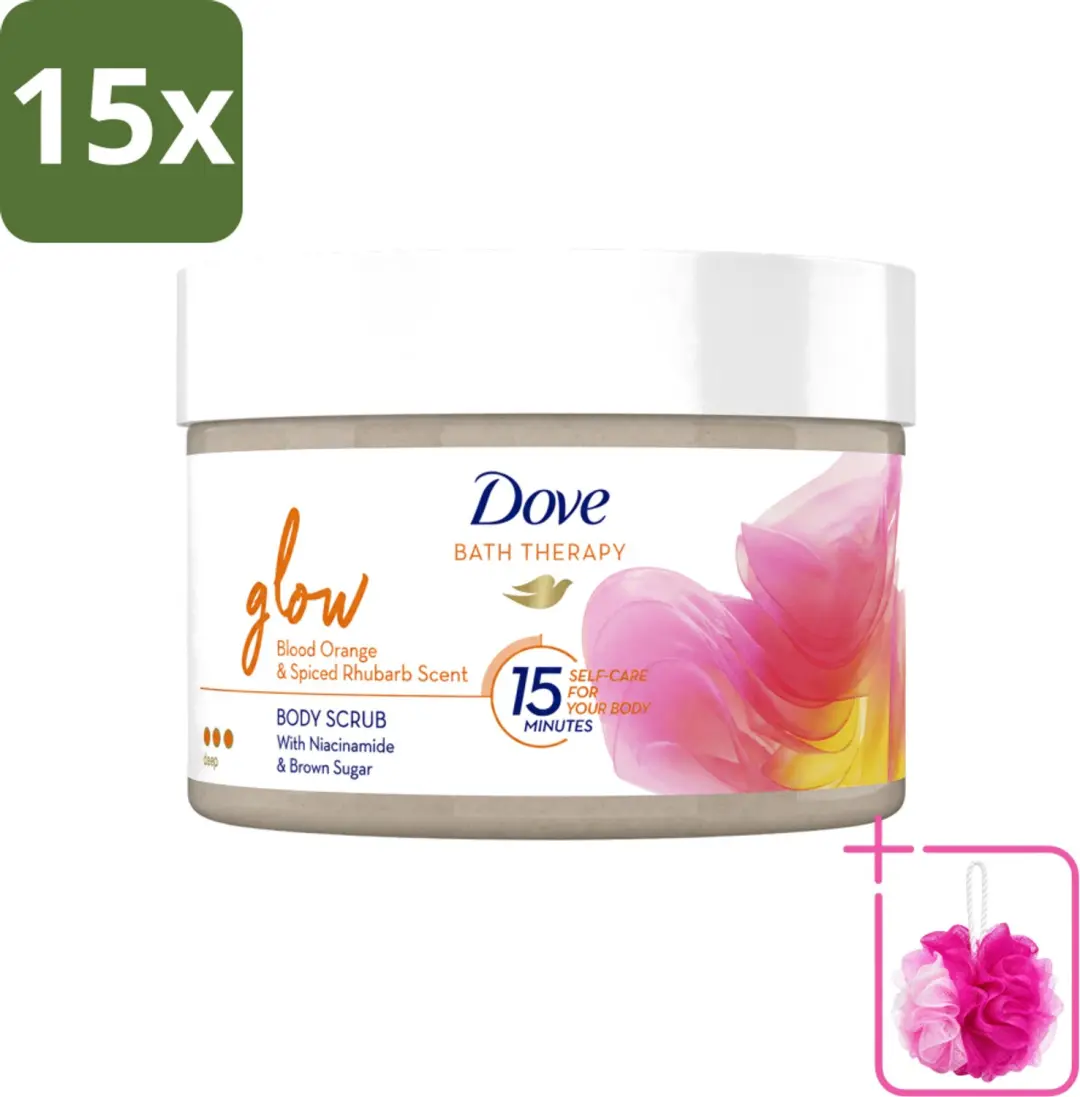 15 x Dove Bath Therapy Glow