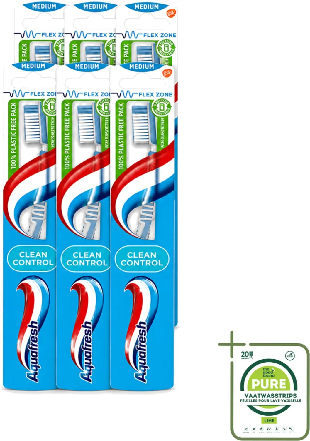 6 x Aquafresh
