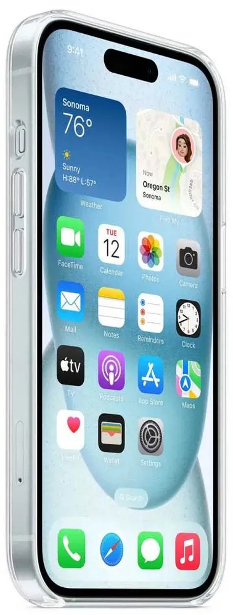 Apple iPhone 15 MagSafe Hoesje Transparant MT203ZM/A - afbeelding 6 van 6