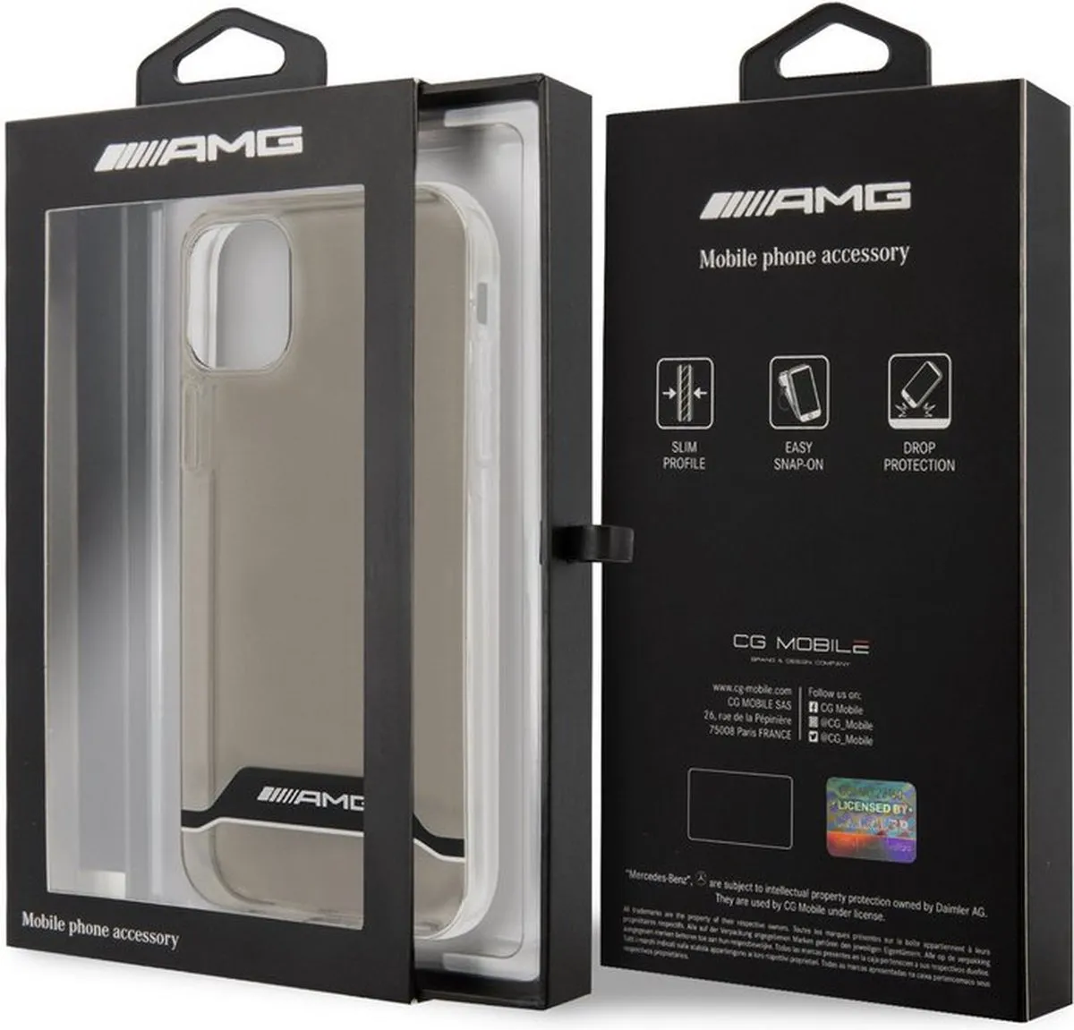 Mercedes-AMG Back Cover iPhone 11 - Transparant - afbeelding 4 van 6